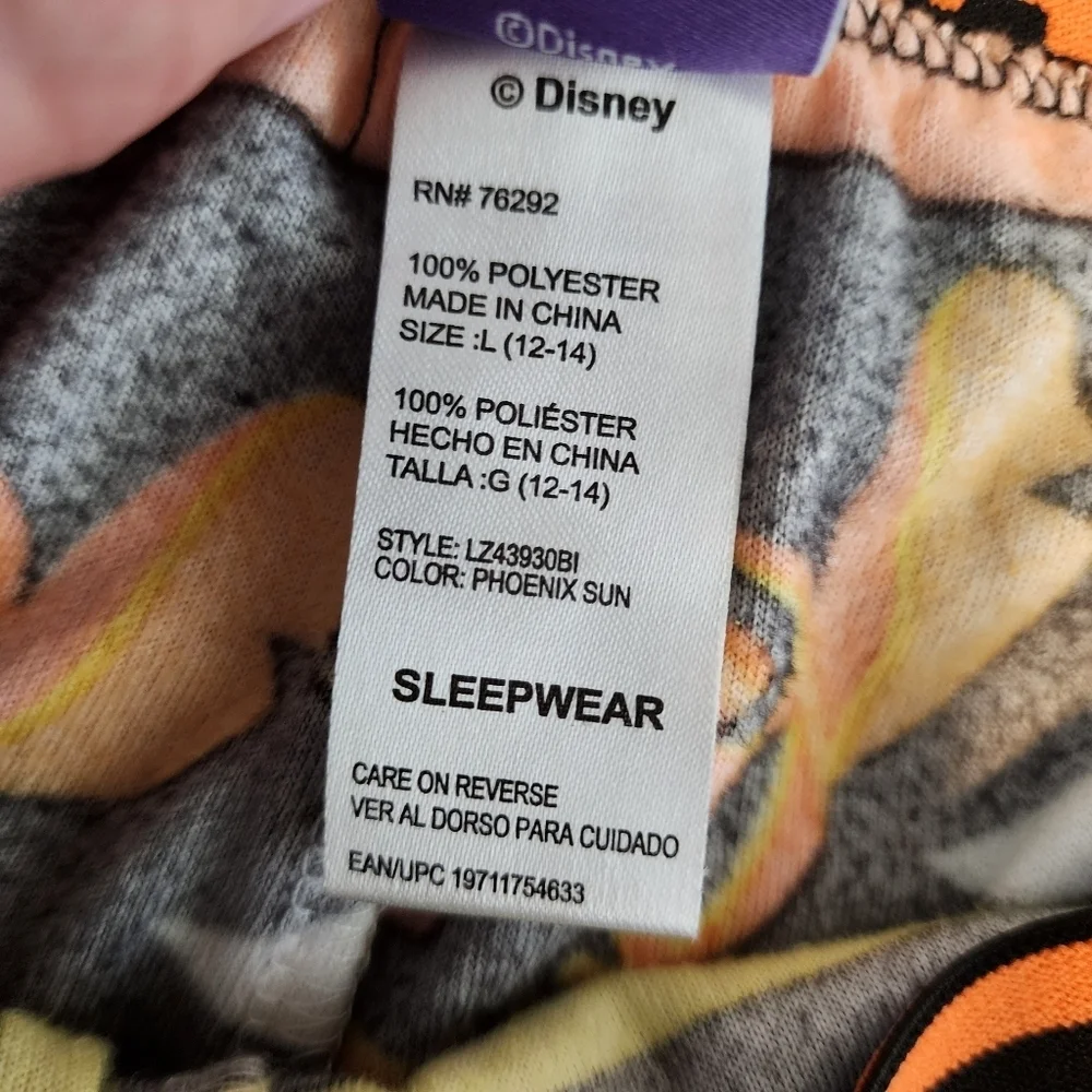Disney Stitch Halloween Soft Pajama Pants Sleepwear Lounge Women's Large L EUC - Picture 8 of 9